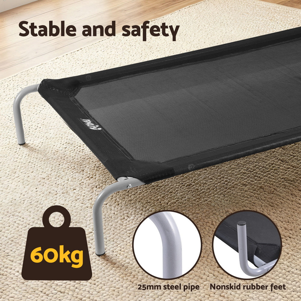i.Pet Dog Bed Elevated Trampoline Durable Raised Heavy Duty Large