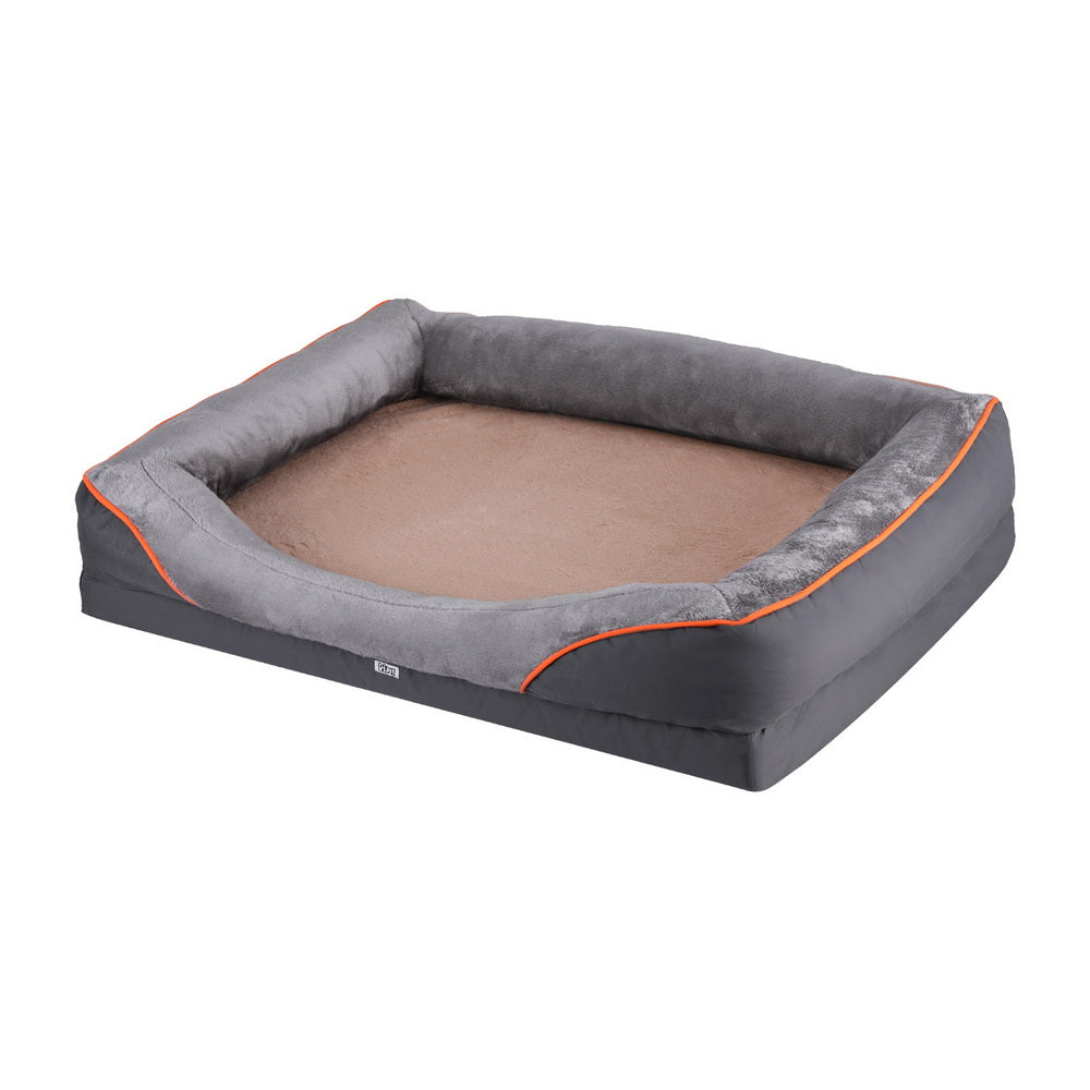 i.Pet Bed Orthopedic Washable Dog Bed Plush Fleece Sofa Cushion Mat