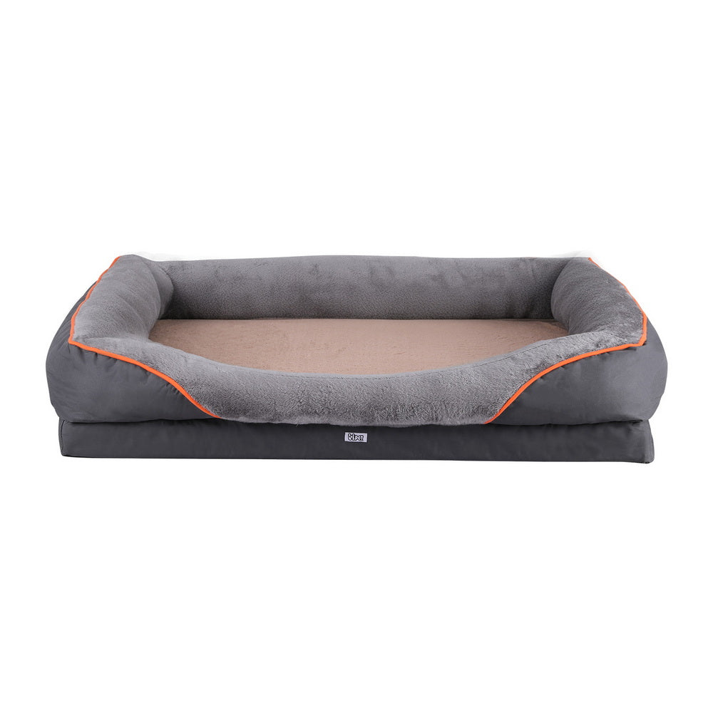i.Pet Bed Orthopedic Washable Dog Bed Plush Fleece Sofa Cushion Mat