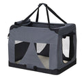 i.Pet Carrier Soft Crate Dog Cat Travel 121x80CM Portable Foldable