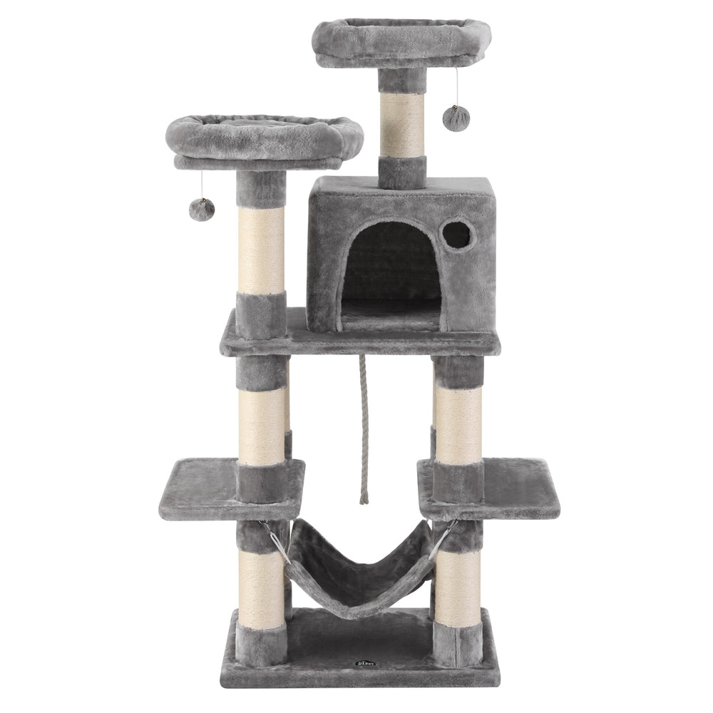 i.Pet Cat Tree 145cm Tower Scratching Post Trees Scratcher Condo
