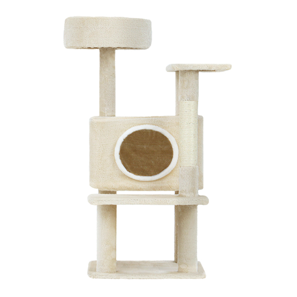 i.Pet Cat Tree 90cm Scratching Post Tower Scratcher Wood Condo House