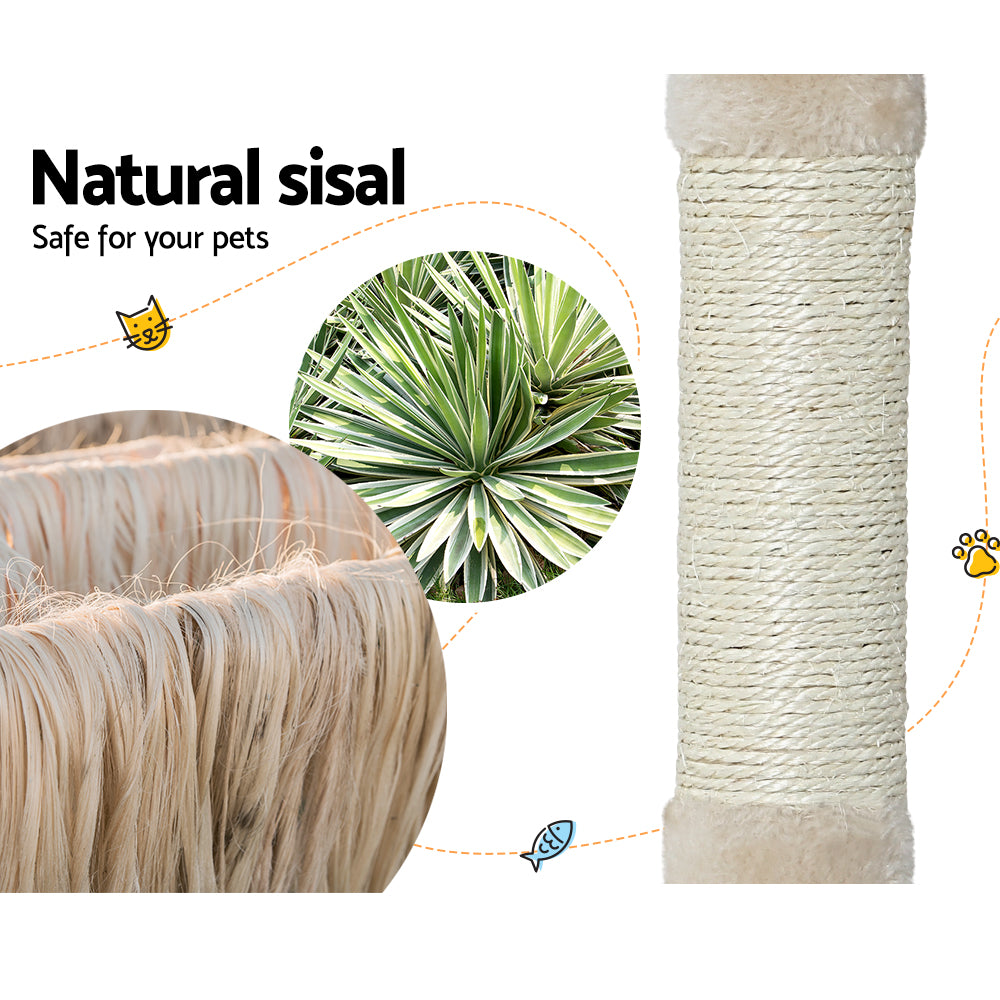 i.Pet Cat Tree 90cm Scratching Post Tower Scratcher Wood Condo House