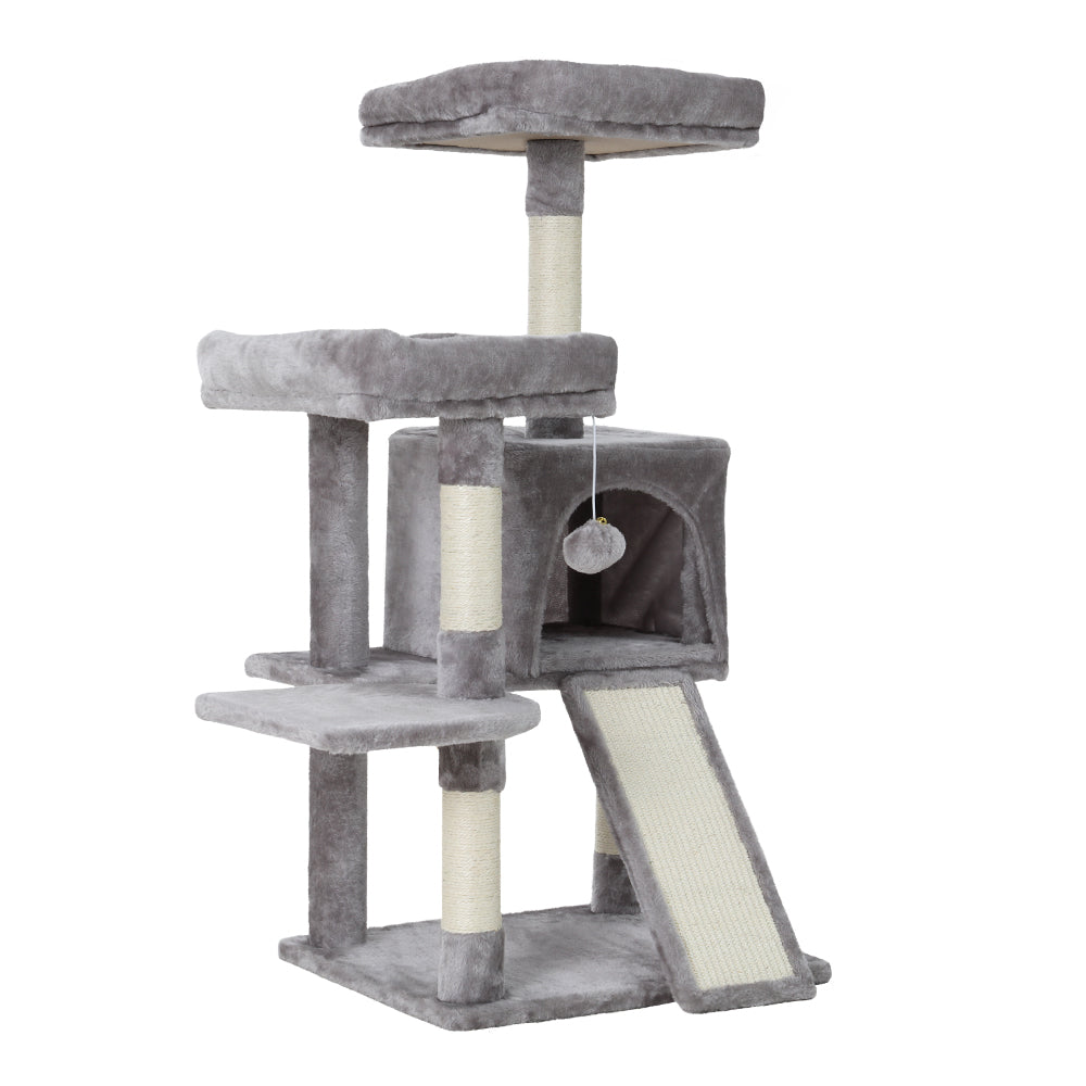 i.Pet Cat Tree 103cm Tower Scratching Post Scratcher Wood Condo House