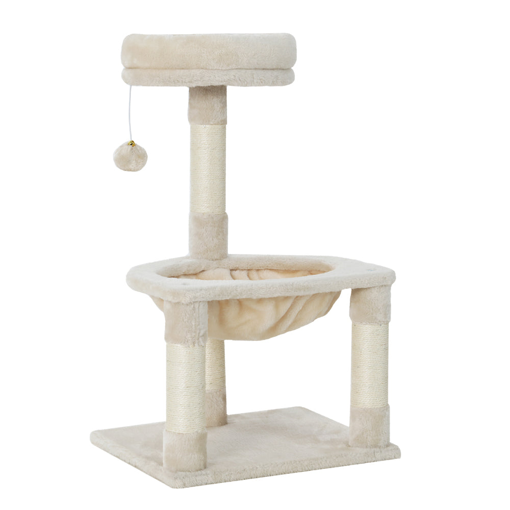 i.Pet Cat Tree 69cm Scratching Post Tower Scratcher Wood Condo Toys