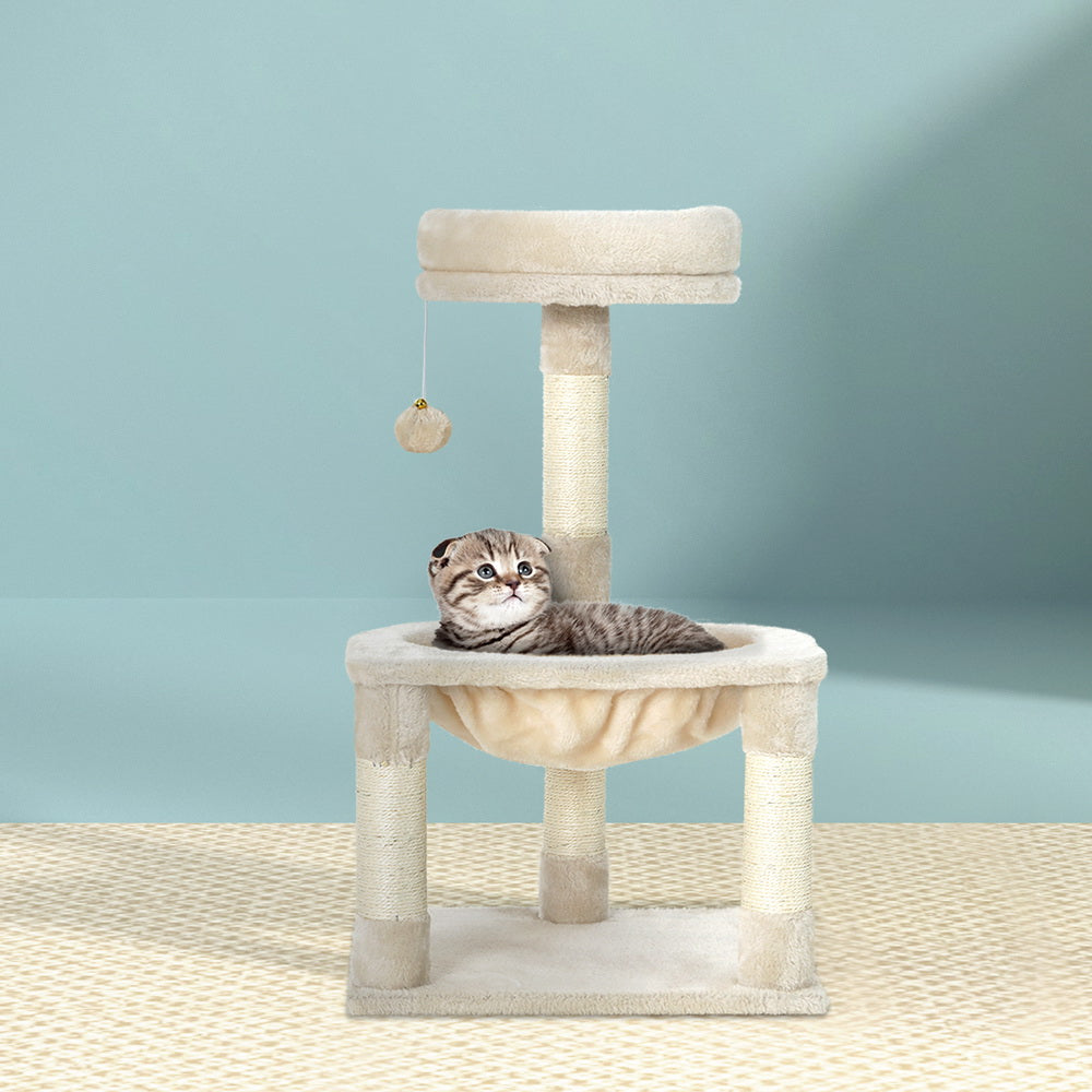 i.Pet Cat Tree 69cm Scratching Post Tower Scratcher Wood Condo Toys