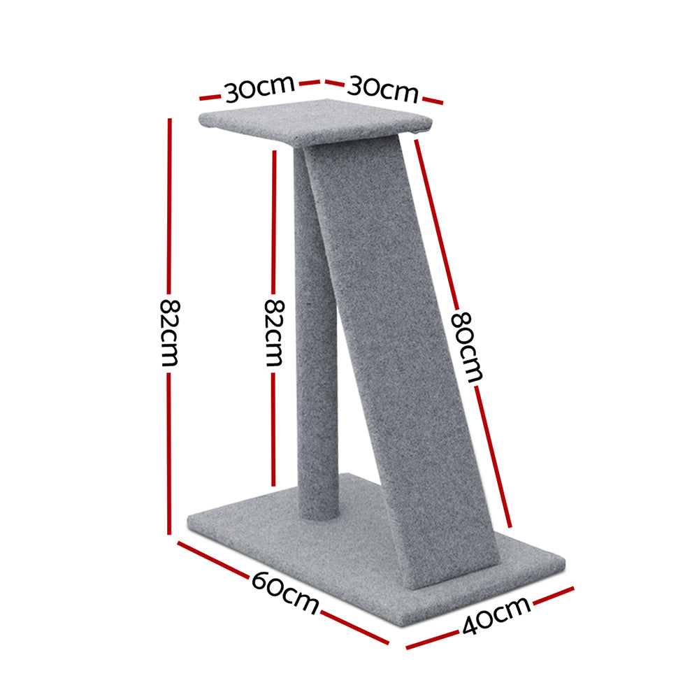 i.Pet Cat Tree 82cm Scratching Post Tower Scratcher Condo Trees Climb