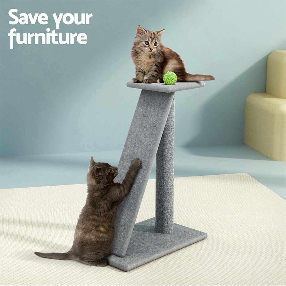i.Pet Cat Tree 82cm Scratching Post Tower Scratcher Condo Trees Climb