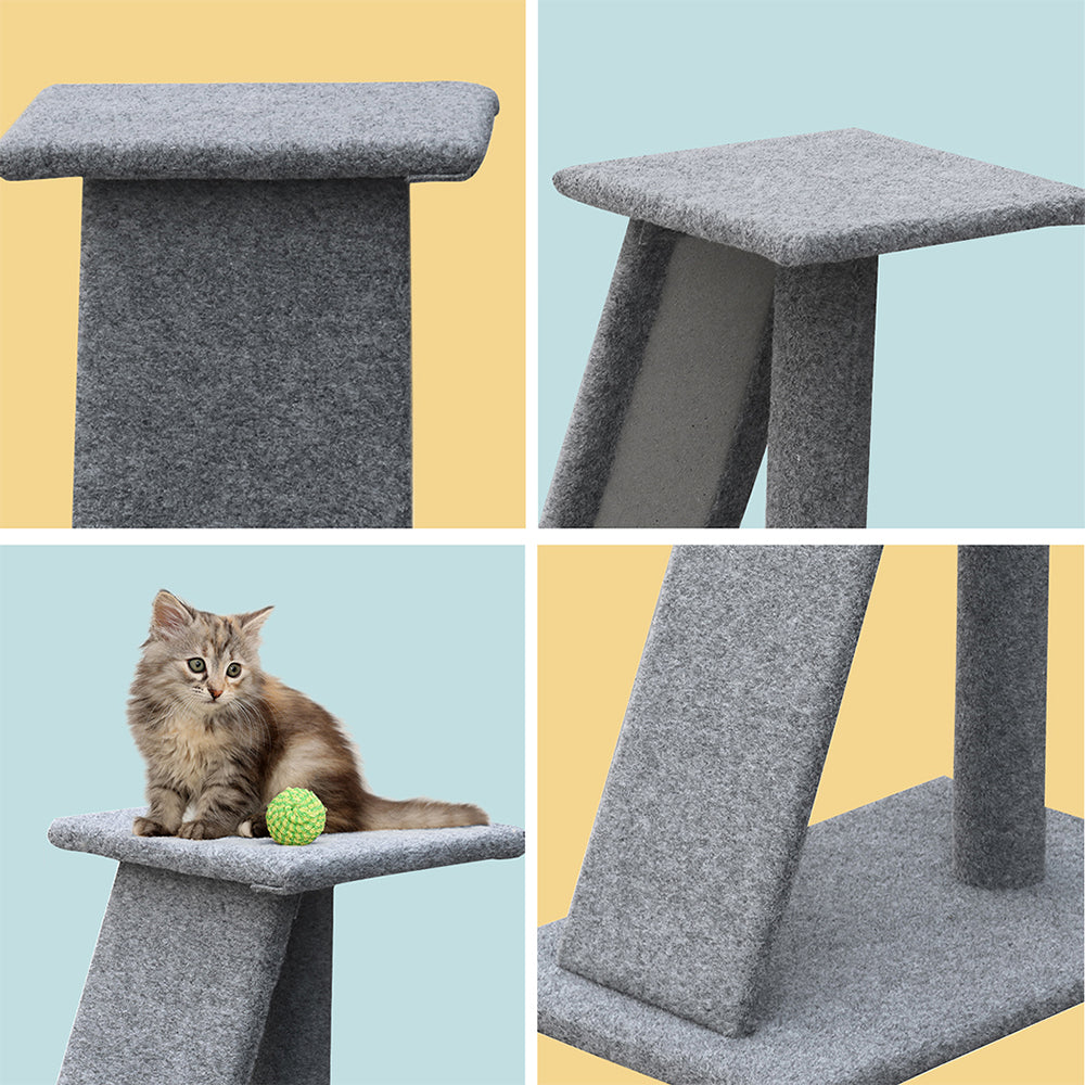 i.Pet Cat Tree 82cm Scratching Post Tower Scratcher Condo Trees Climb