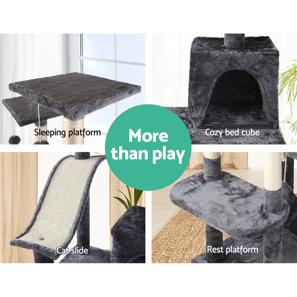i.Pet Cat Tree 171cm Tower Scratching Post Scratcher Wooden Condo