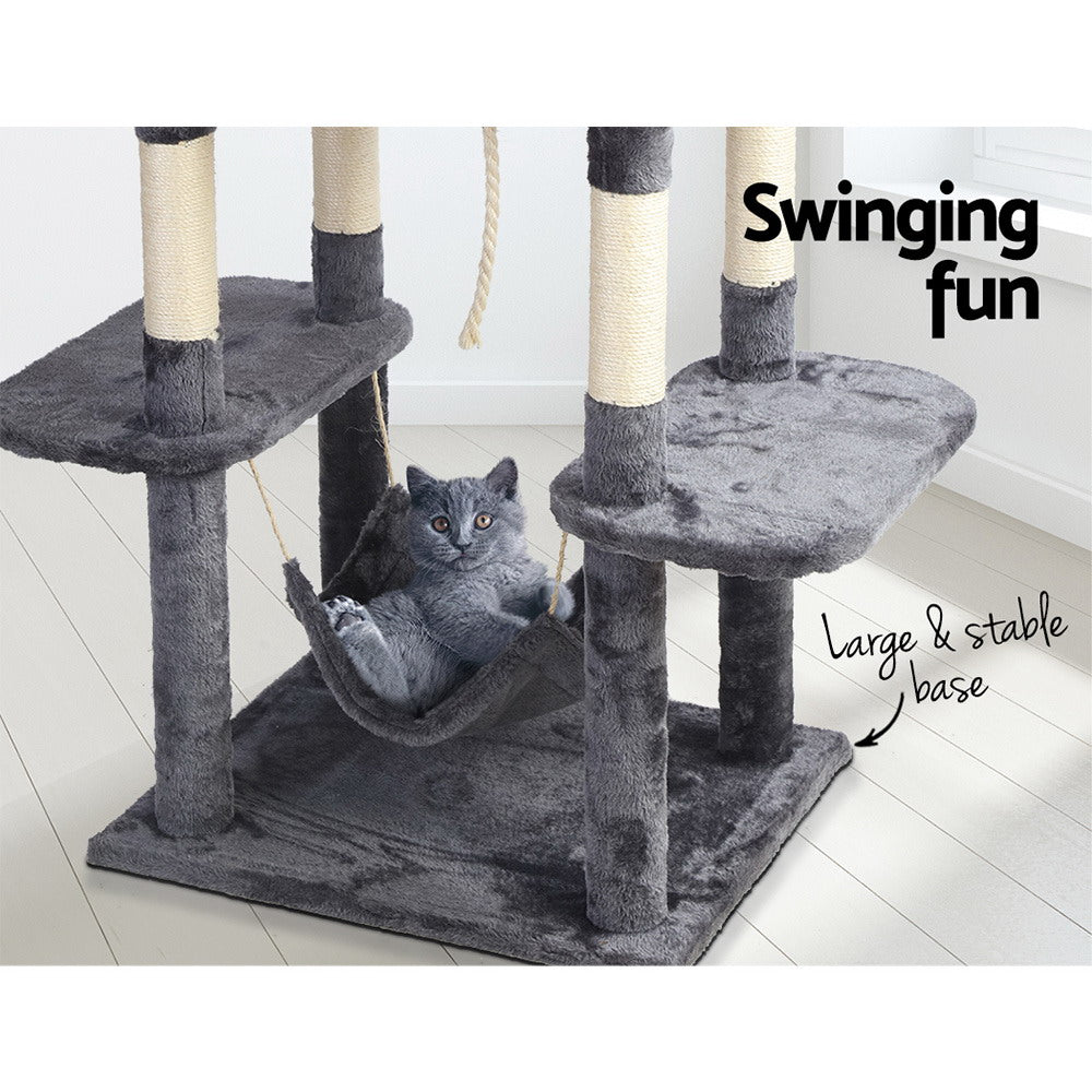 i.Pet Cat Tree 171cm Tower Scratching Post Scratcher Wooden Condo