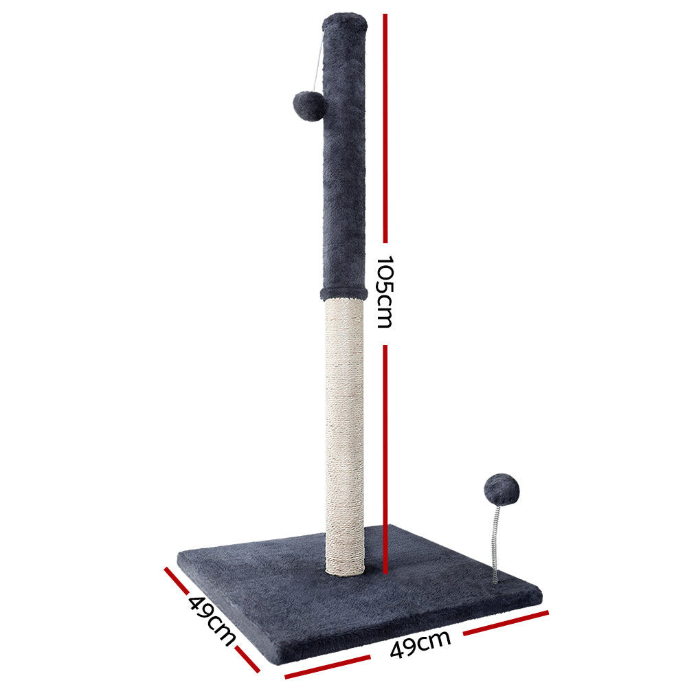 i.Pet Cat Tree 105cm Scratching Post Scratcher Tower Condo House