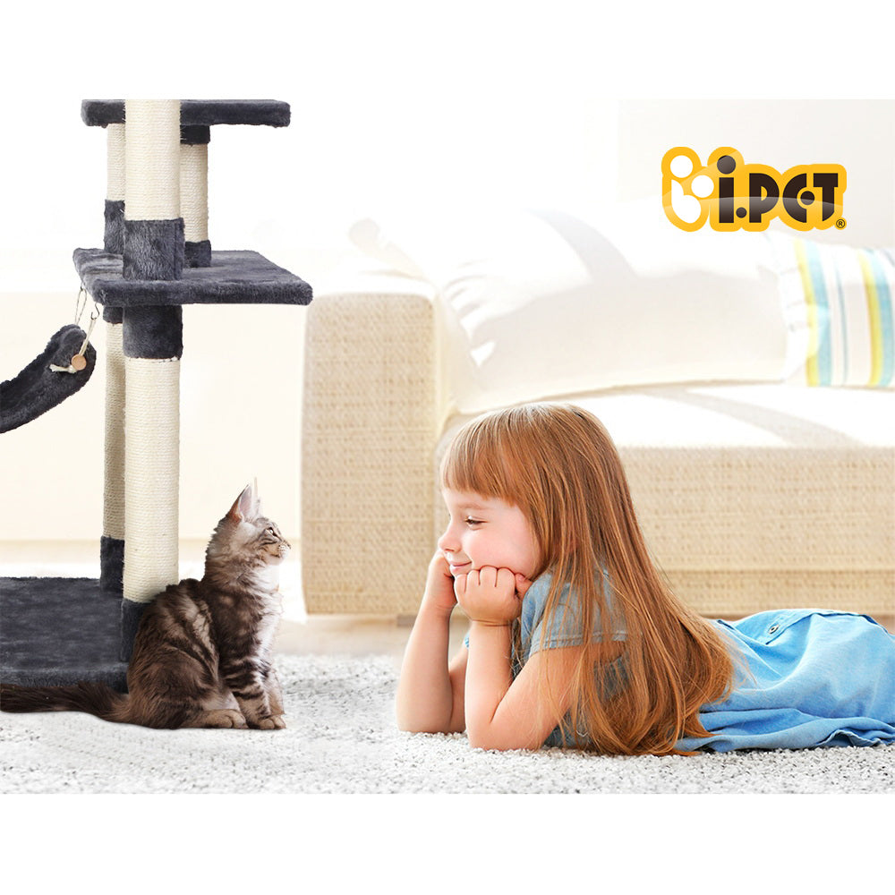 i.Pet Cat Tree 184cm Tower Scratching Post Scratcher Wood Trees Condo