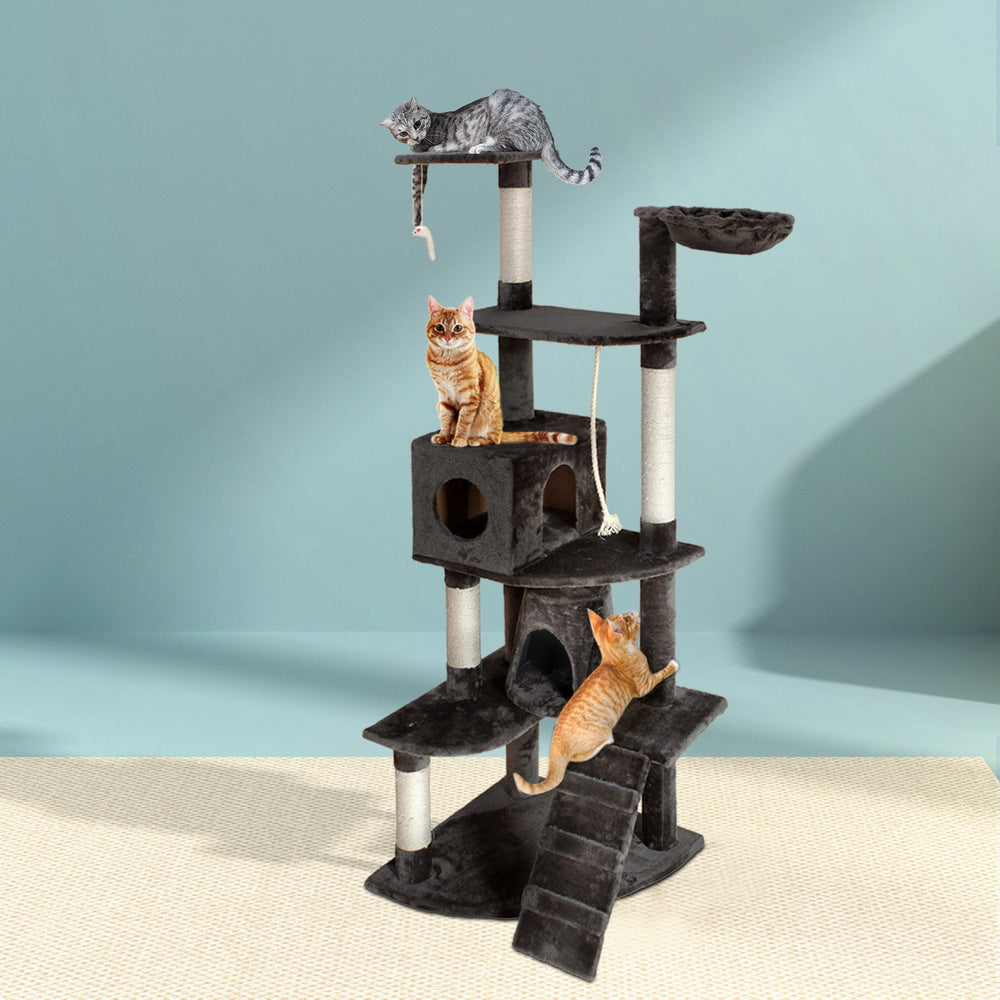 i.Pet Cat Tree 193cm Tower Scratching Post Scratcher Condo House