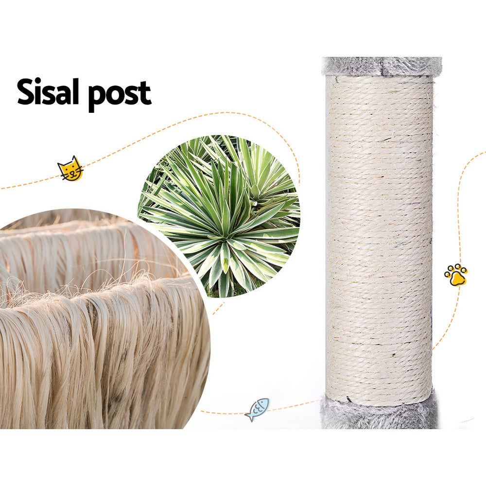 i.Pet Cat Tree Tower Scratching Post Scratcher 161cm Condo House
