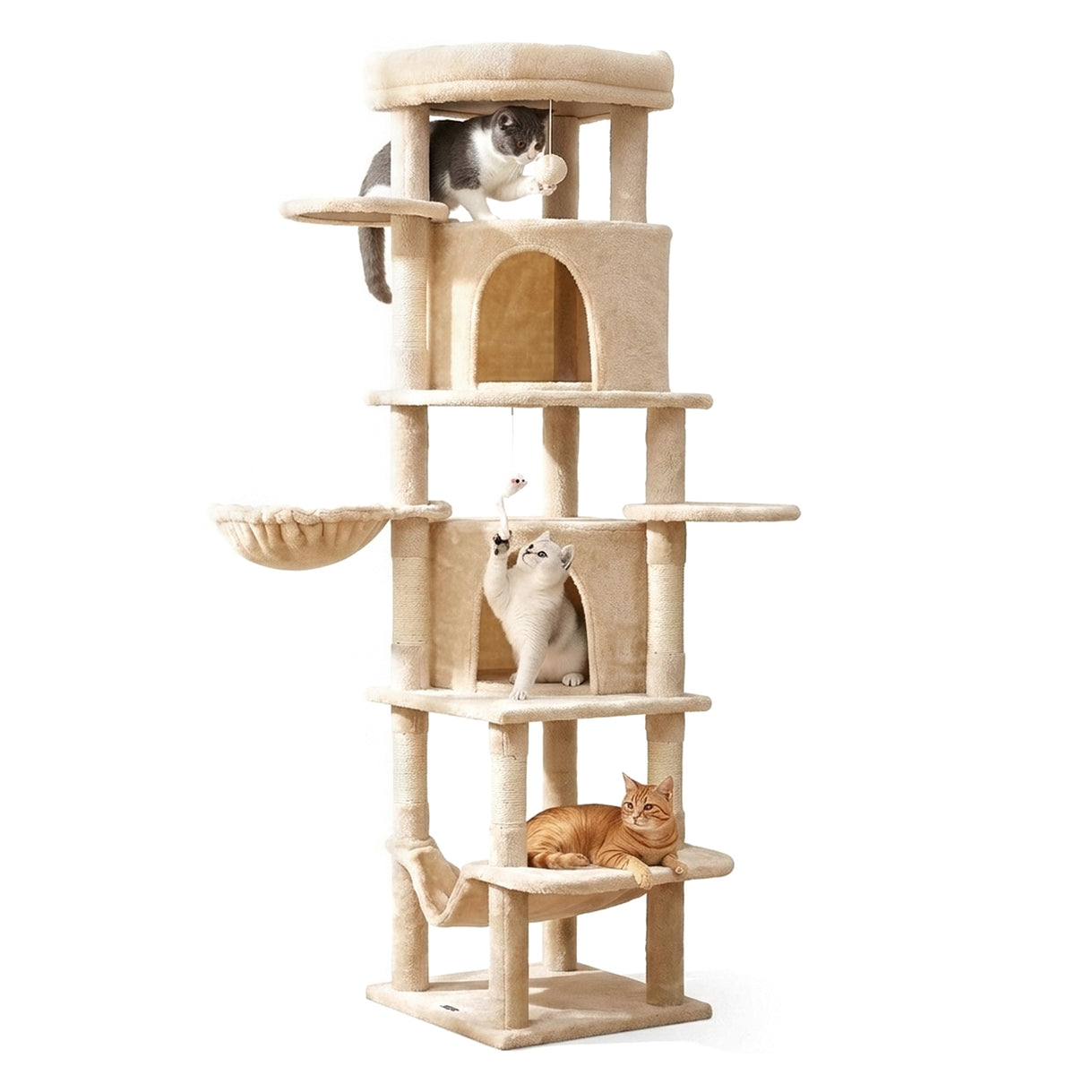 i.Pet Cat Tree Tower 167cm Large Scratching Post Furniture Scratcher