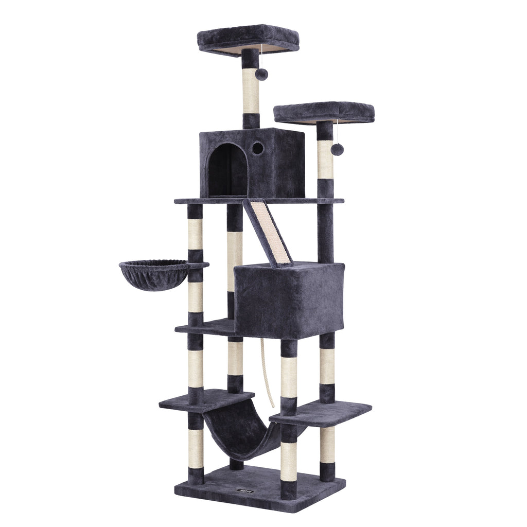 i.Pet Cat Tree Tower 206cm Large Scratching Post Furniture Scratcher