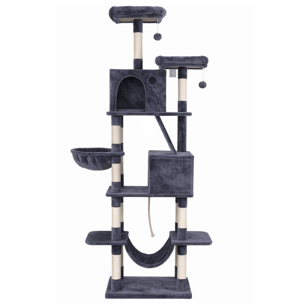i.Pet Cat Tree Tower 206cm Large Scratching Post Furniture Scratcher