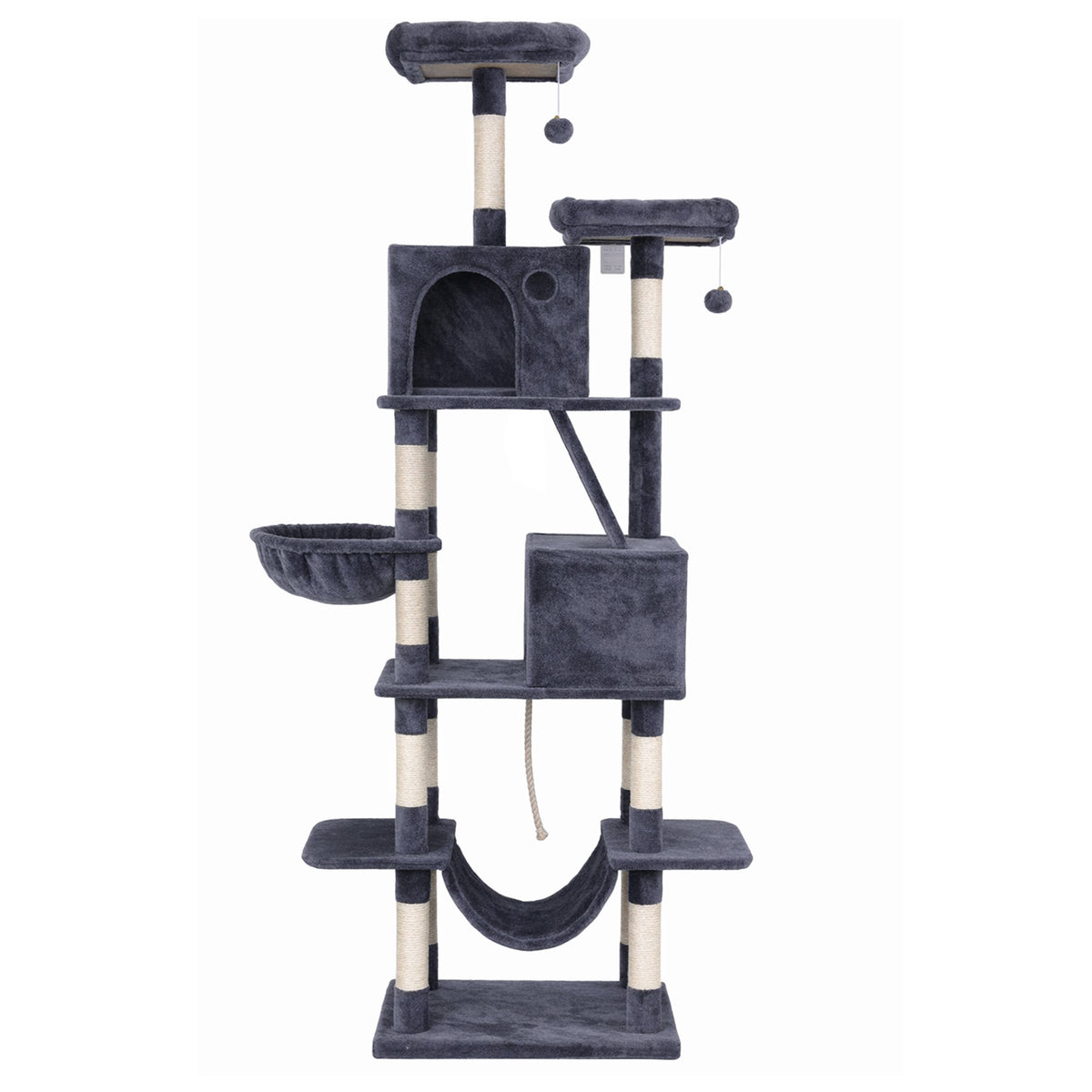 i.Pet Cat Tree Tower 206cm Large Scratching Post Furniture Scratcher