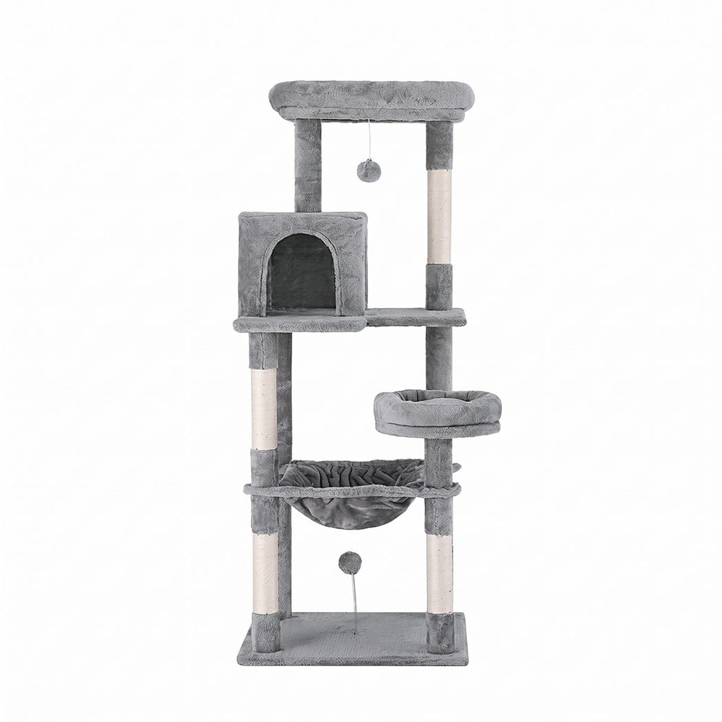 i.Pet Cat Tree 143cm Tower Scratching Post Trees Scratcher Condo