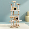 i.Pet Cat Tree 203cm Tower Scratching Post Scratcher Condo Trees
