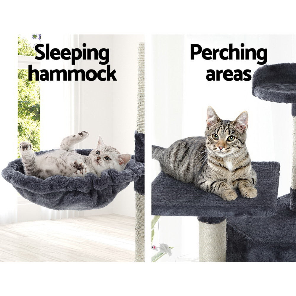i.Pet Cat Tree 203cm Tower Scratching Post Scratcher Condo Trees