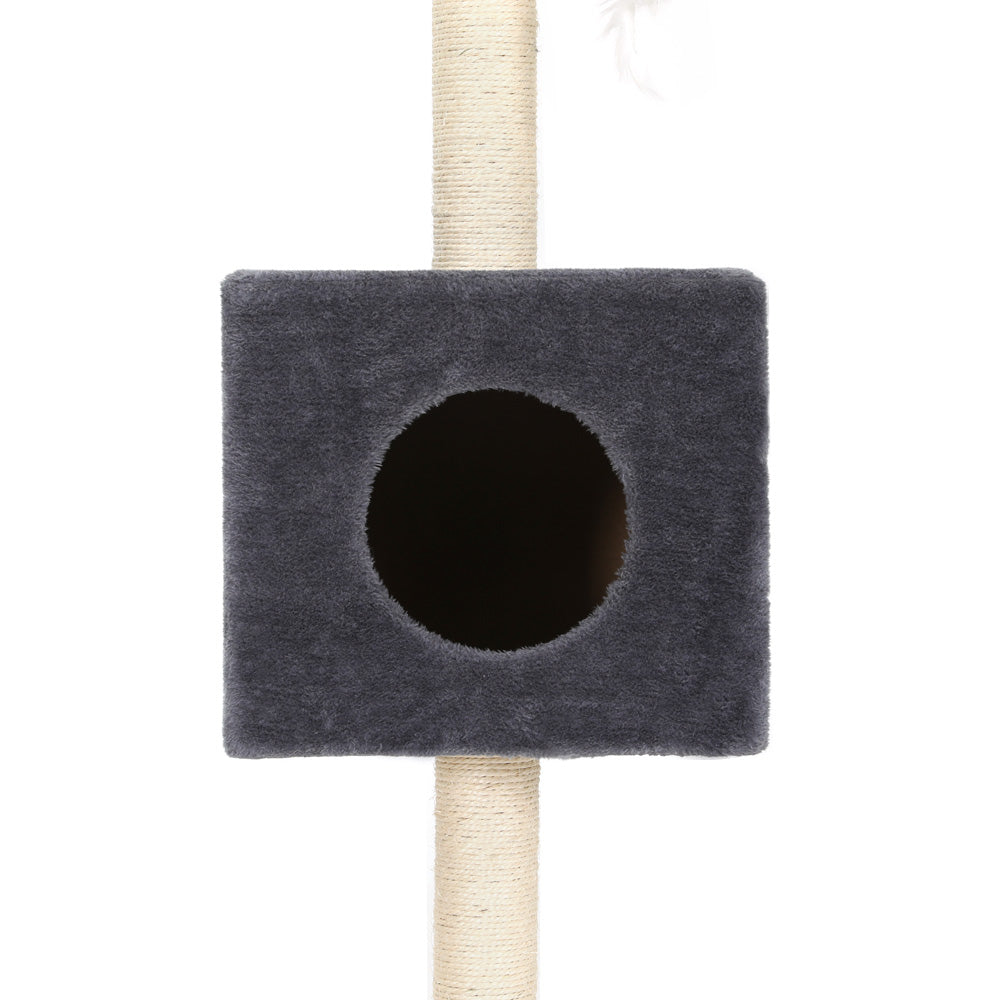 i.Pet Cat Tree 260cm Tower Scratching Post Scratcher Floor to Ceiling