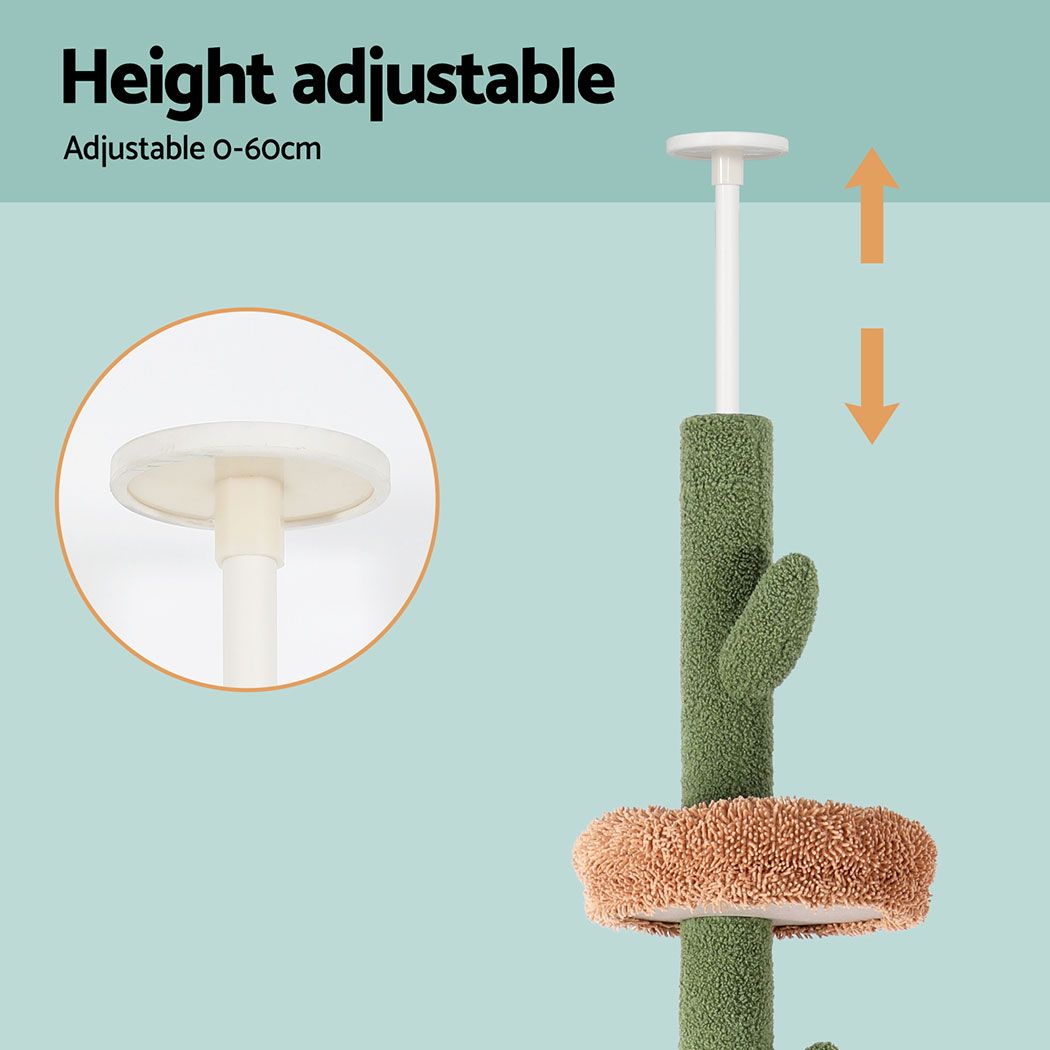 i.Pet Cat Tree Tower Scratching Post Scratcher Floor to Ceiling Cats