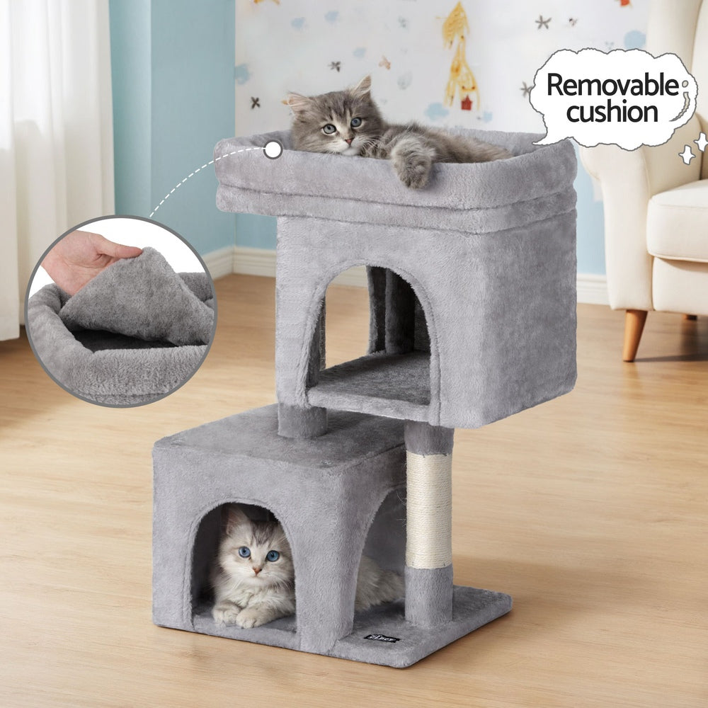 i.Pet Cat Tree 67cm Tower Scratching Post Trees Scratcher Condo House
