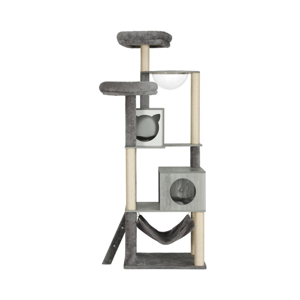i.Pet Cat Tree 178cm Tower Scratching Post Scratcher Wood Bed Condo