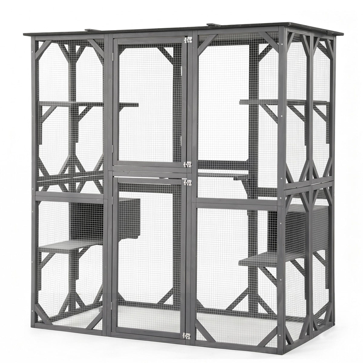 i.Pet Cat House 181cm Outdoor Catio Enclosure Walk-In Large Rabbit