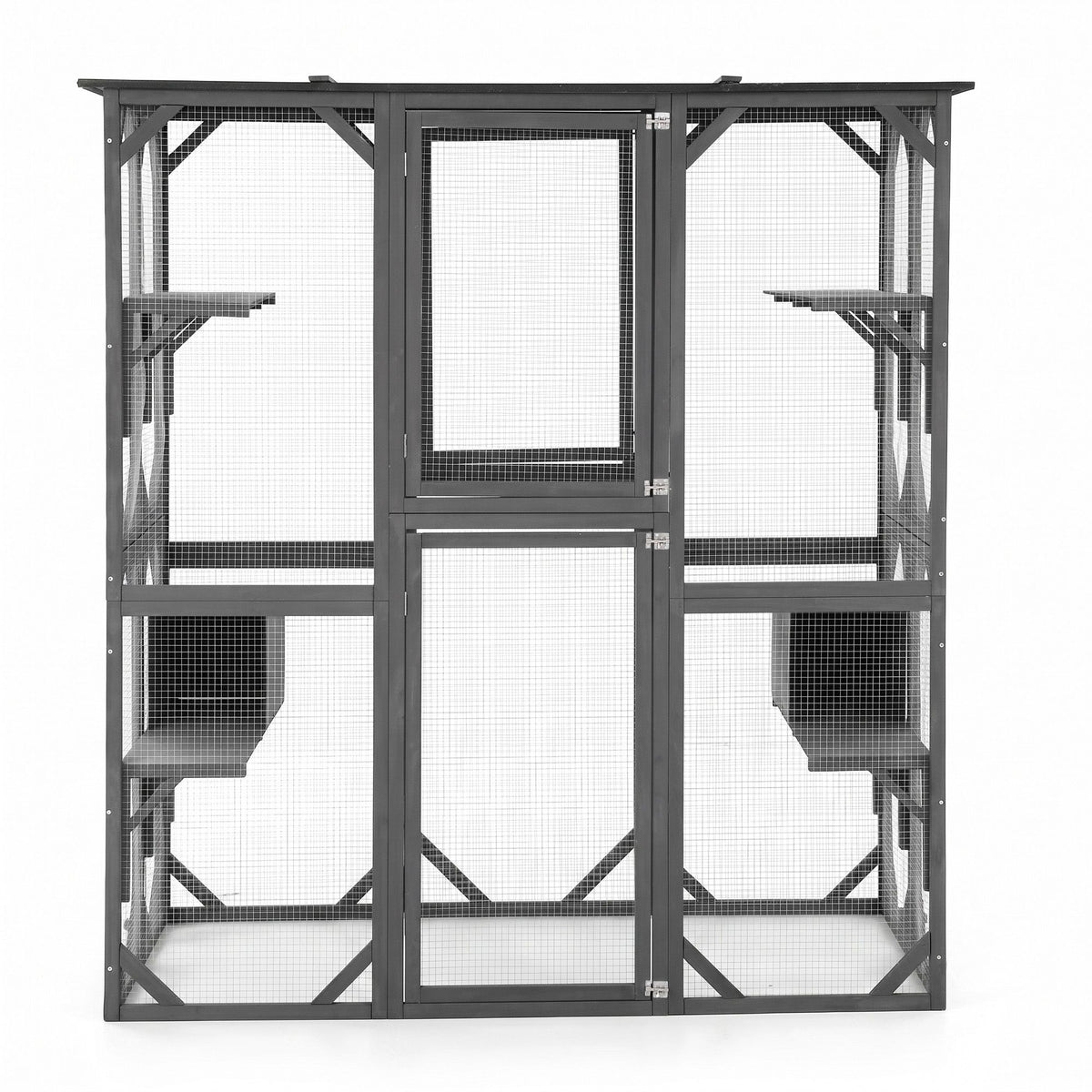 i.Pet Cat House 181cm Outdoor Catio Enclosure Walk-In Large Rabbit