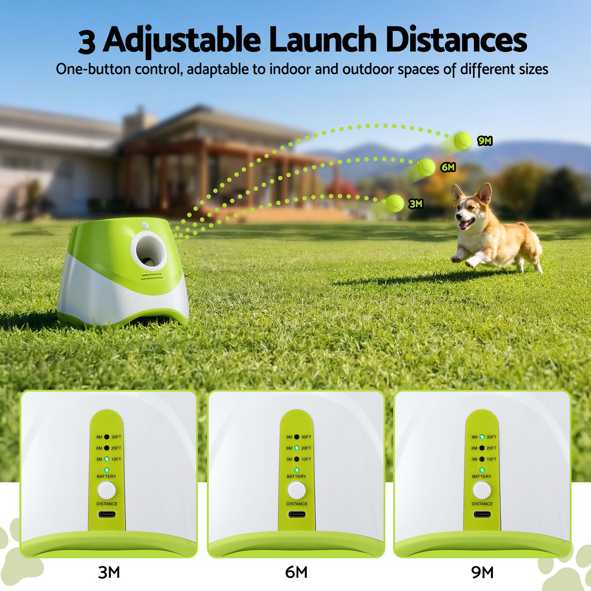 i.Pet Dog Ball Launcher Thrower