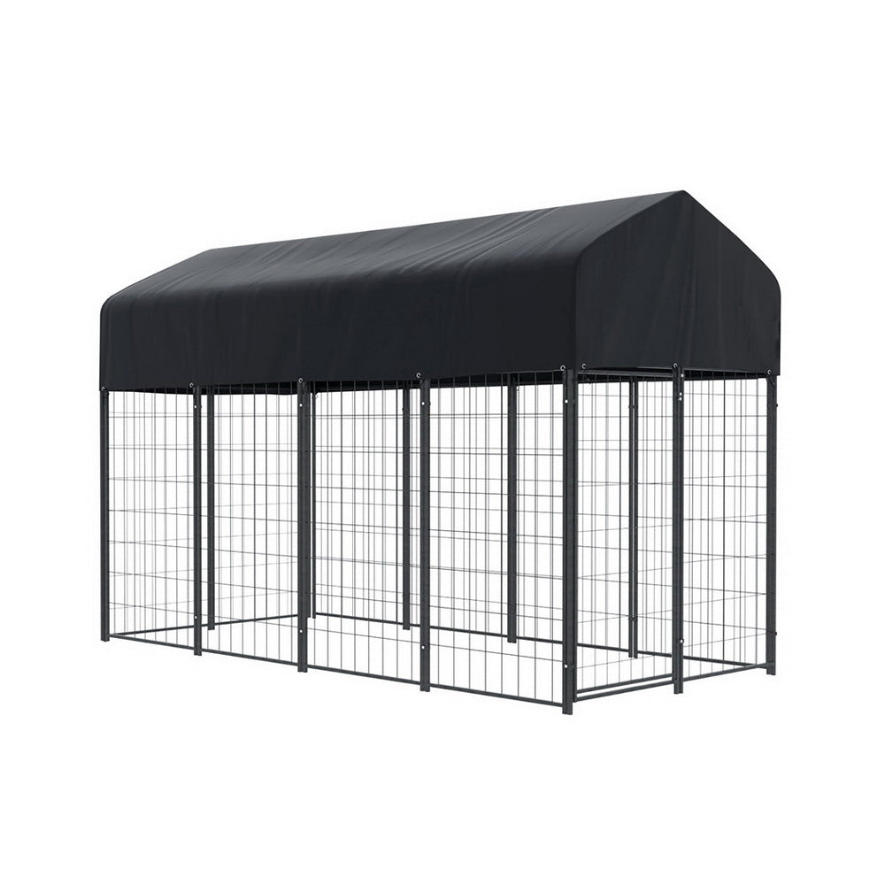 i.Pet Dog Kennel Extra Large House Outdoor Playpen Pet Puppy Metal