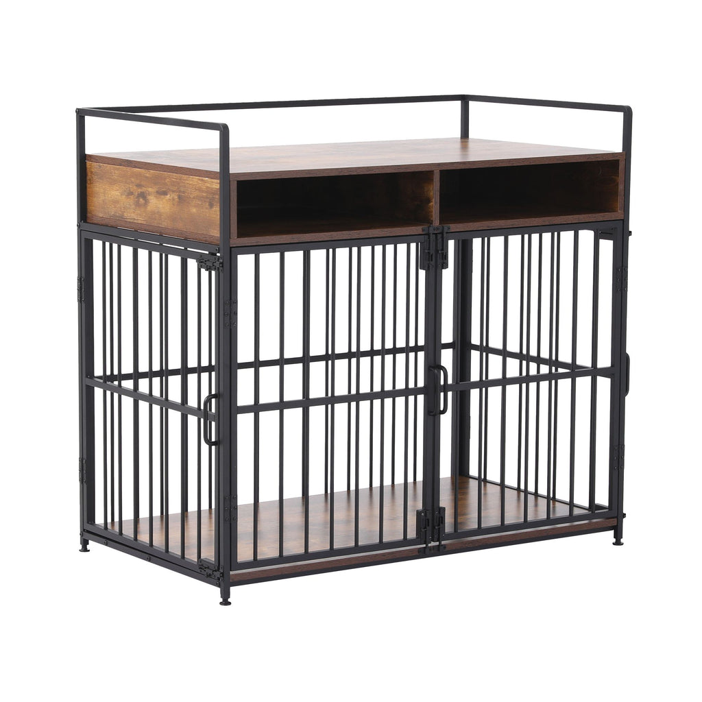 i.Pet 2-in-1 Wooden Dog Crate 104cm Pet Cage Furniture End Table