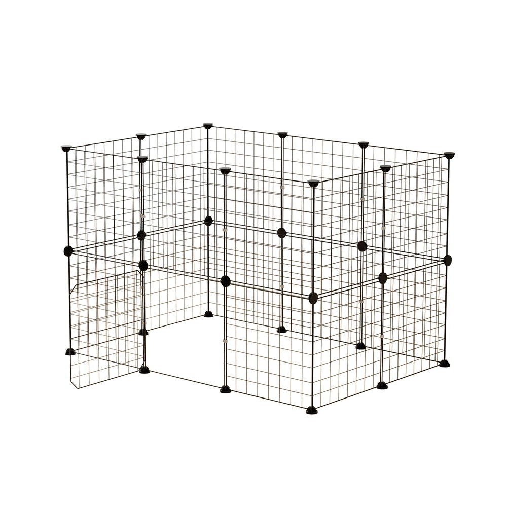 i.Pet Dog Playpen Enclosure Cage 20 Panel Puppy Fence Play Pen