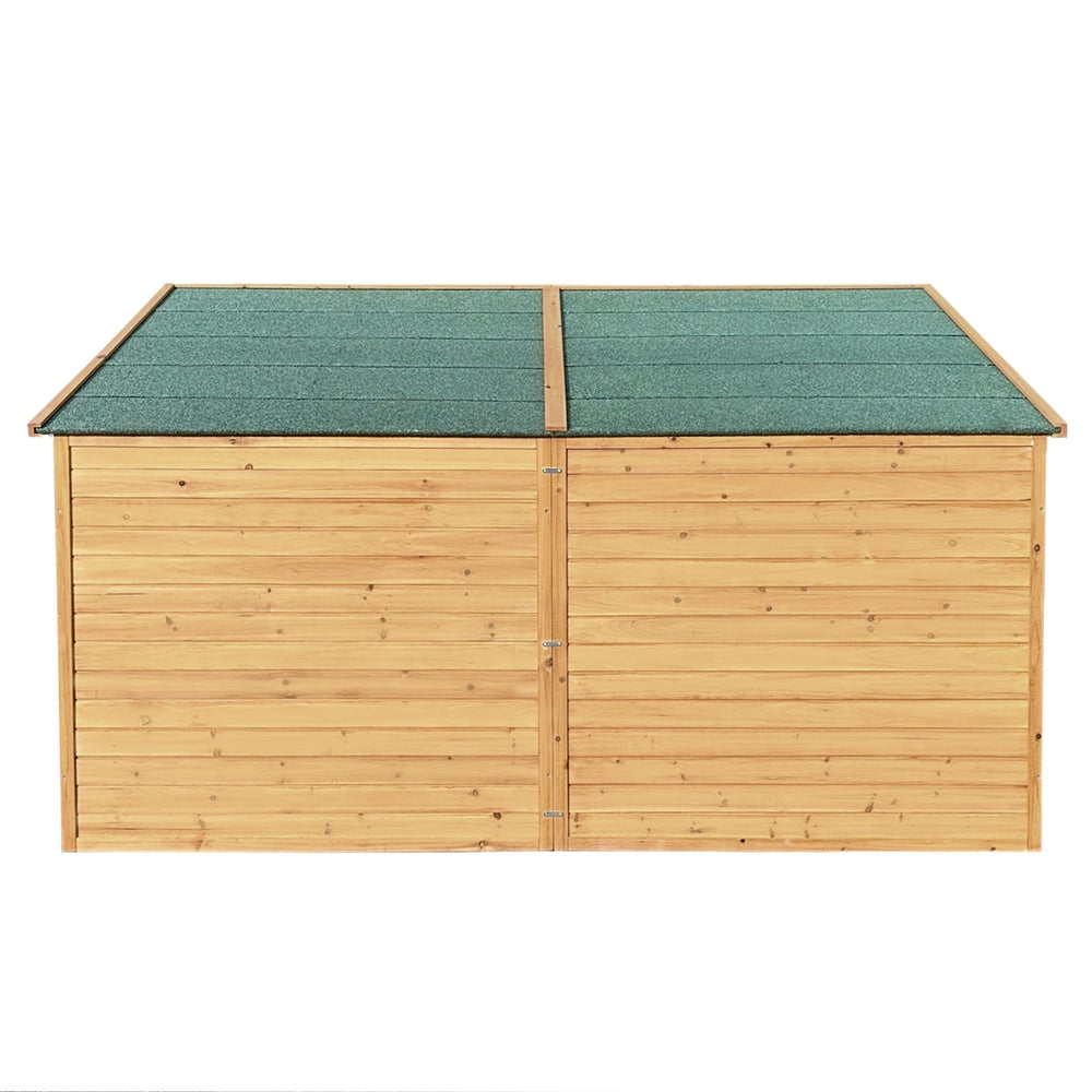 i.Pet Dog Kennel Extra Large 2.28M Wooden House Bed Outdoor Pet Puppy