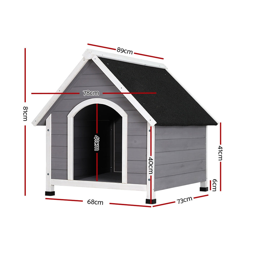 i.Pet Dog Kennel Wooden Large Outdoor House Indoor Puppy Pet Cabin