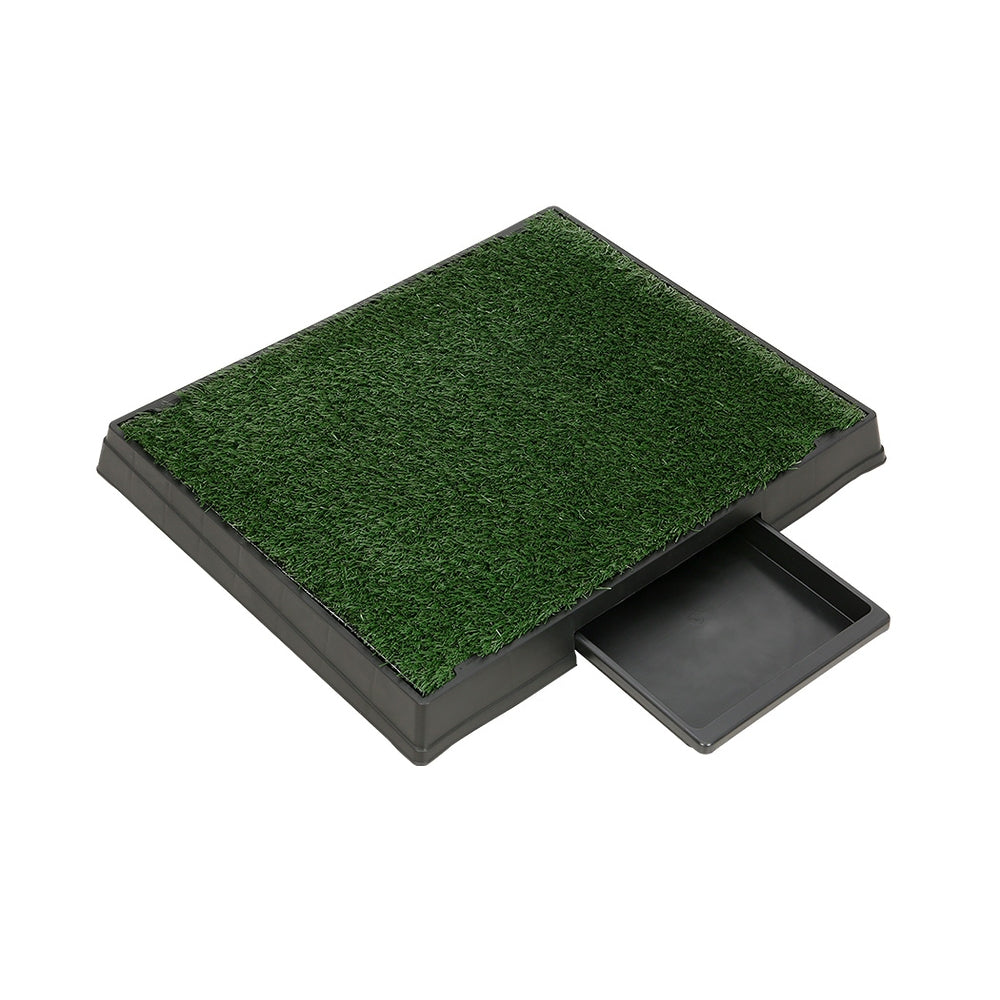 i.Pet Training Pad Dog Potty Toilet Large Loo Portable With Tray Grass Mat