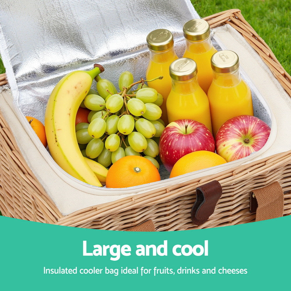 Alfresco 2 Person Picnic Basket Set