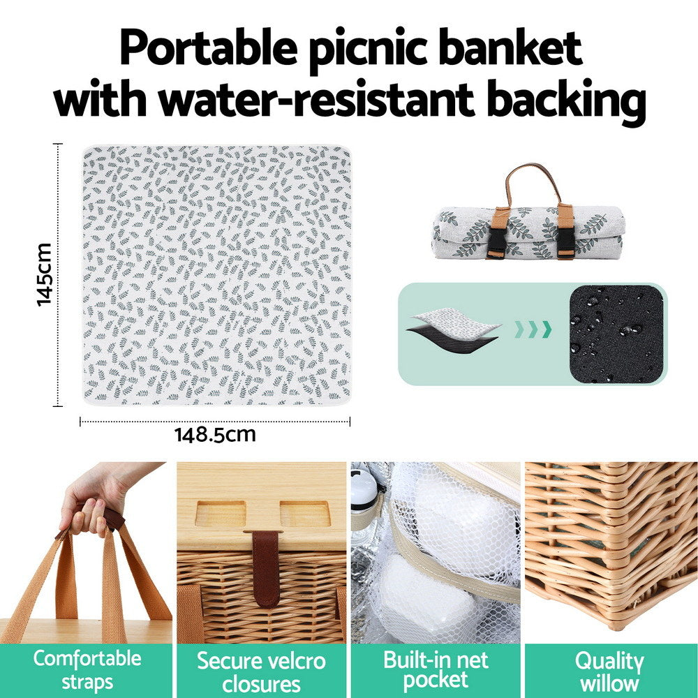 Alfresco 2 Person Picnic Basket Set