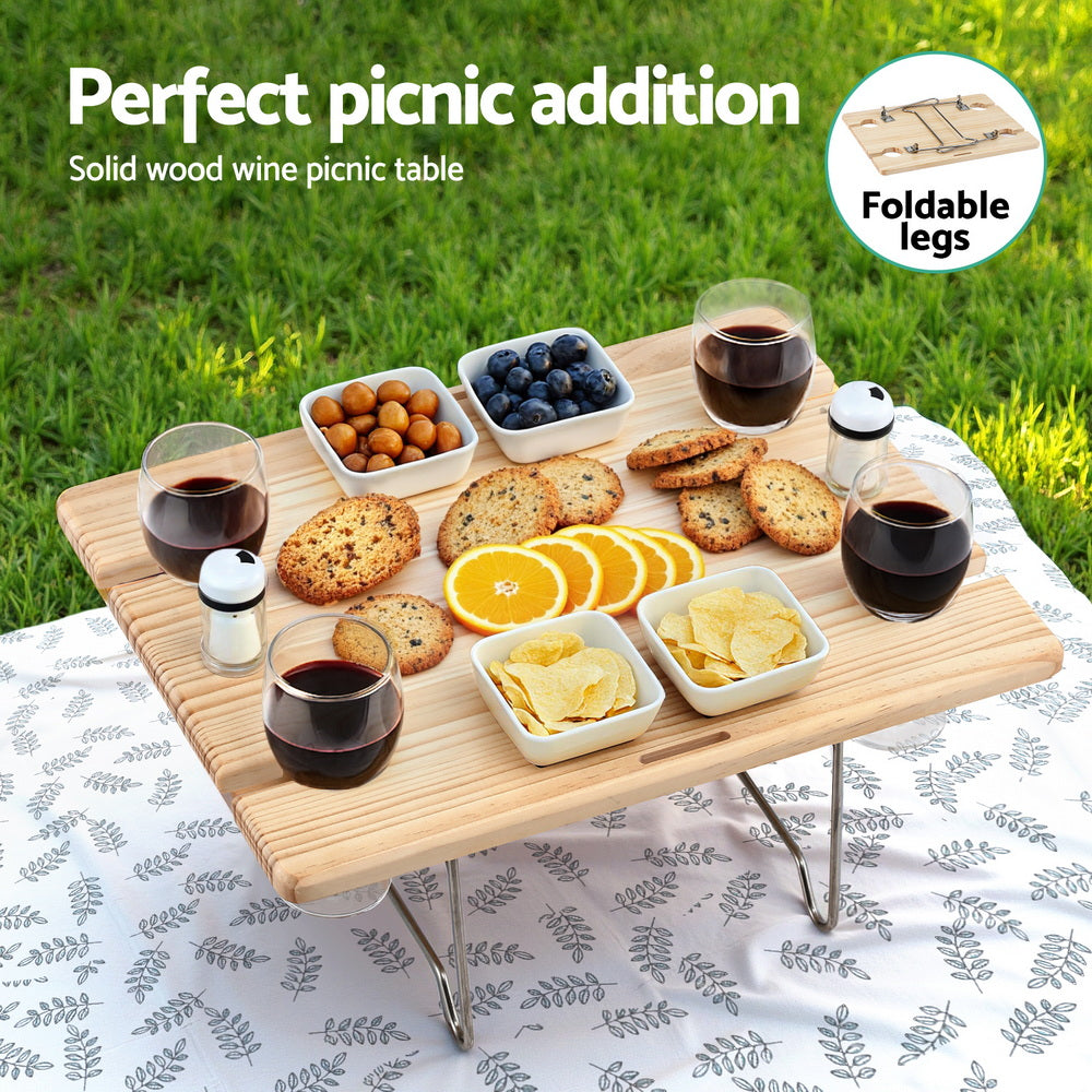 Alfresco 4 Person Picnic Basket Set