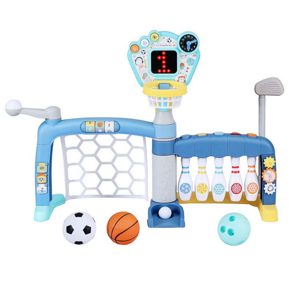 Keezi Kids Basketball Hoop Stand Bowling Baseball Golf Game Sports