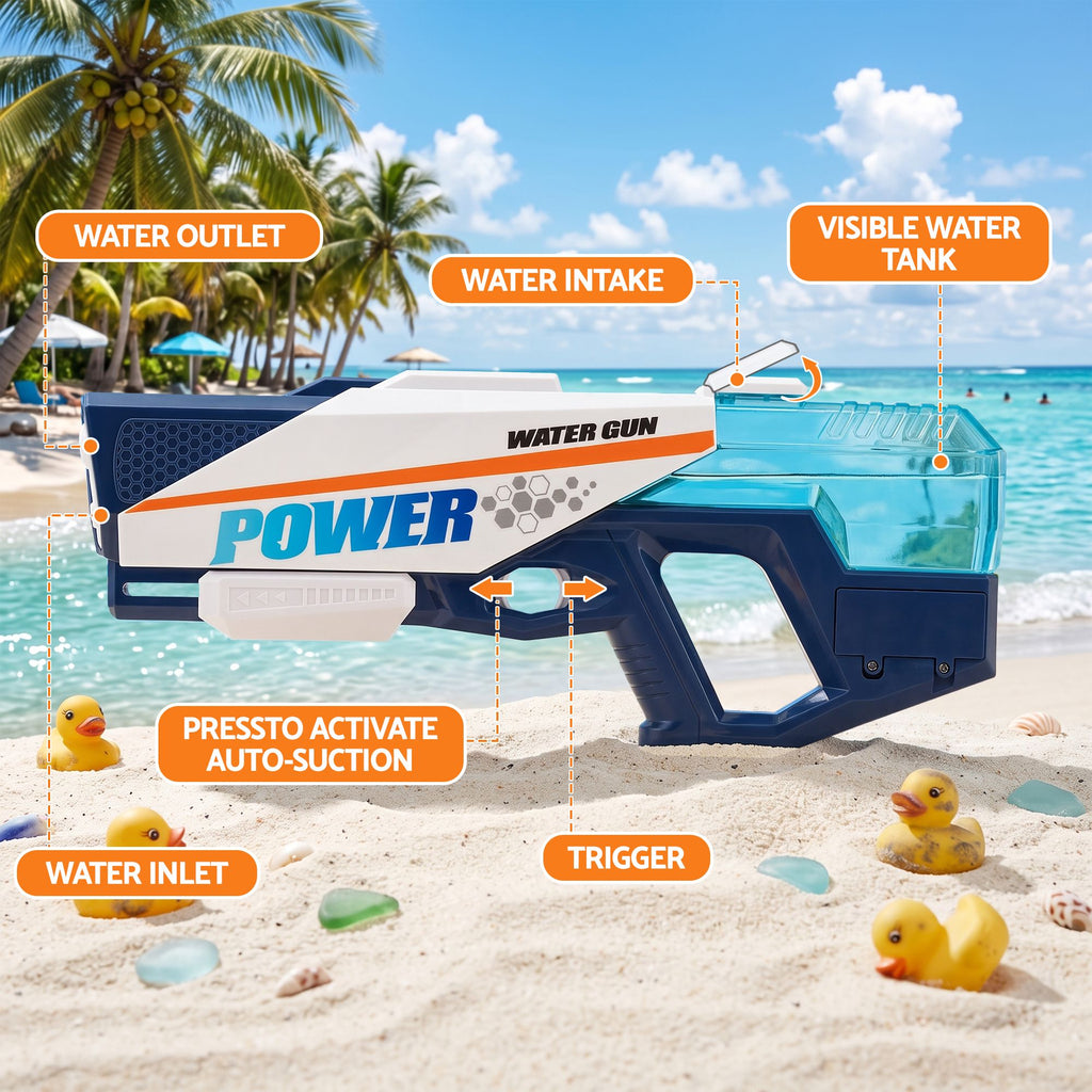 Keezi Kids Water Gun 600cc Water Blaster Toy
