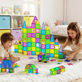 Keezi 100pcs Kids Magnetic Tiles Blocks Building Educational Toys