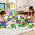 Keezi 120pcs Kids Magnetic Tiles Blocks Building Educational Toys
