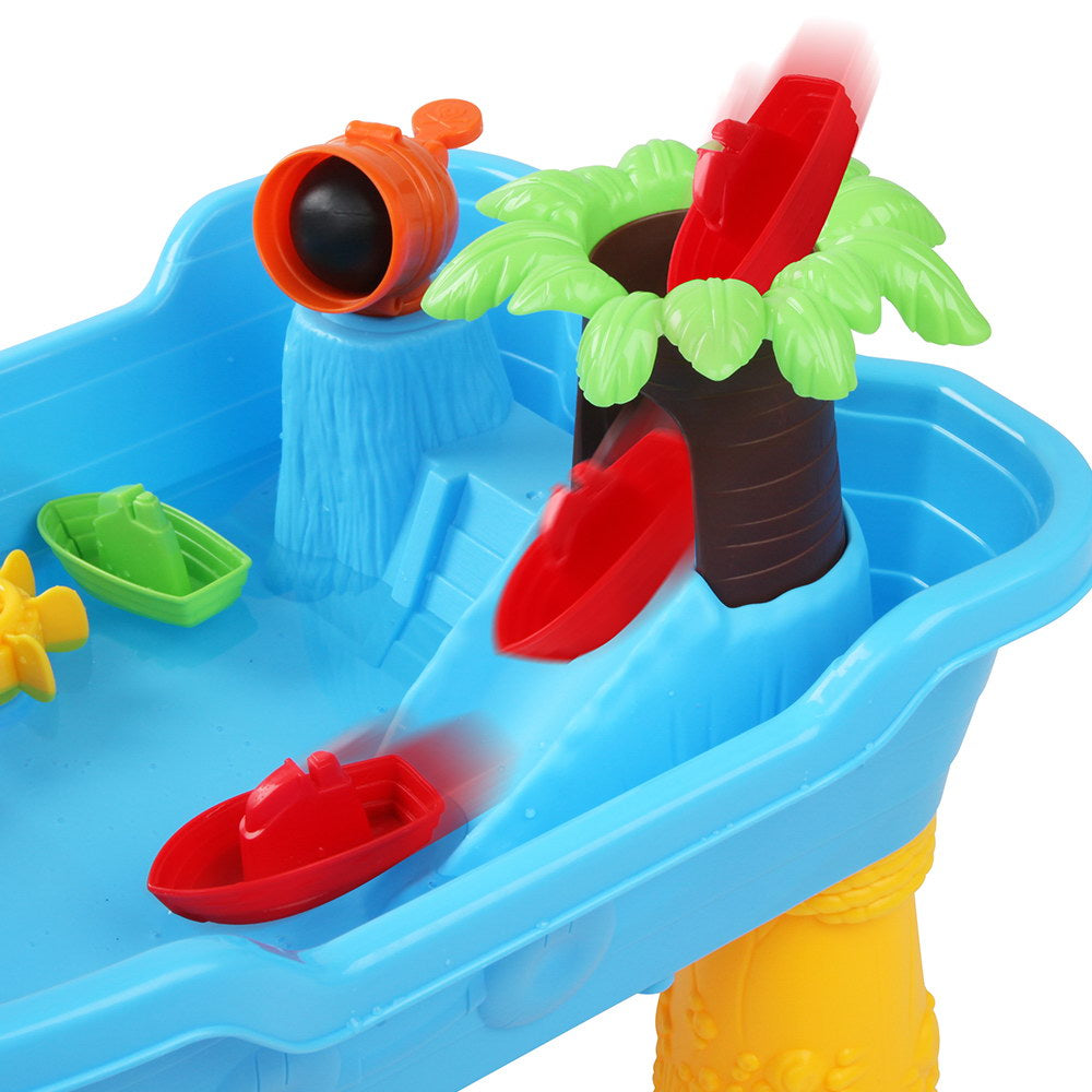Keezi Kids Sandpit Pretend Play Set Sand Water Table Outdoor Beach