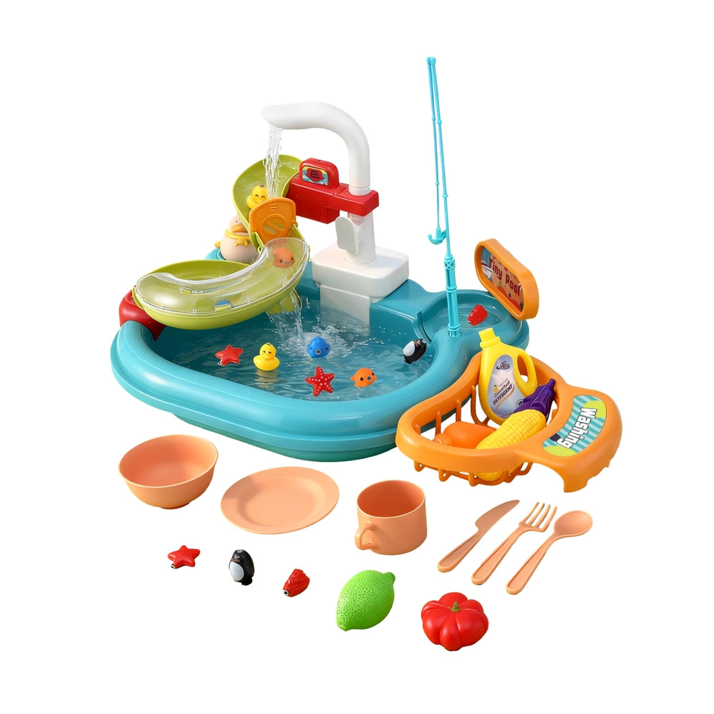 Keezi Kids Pretend Play Kitchen Sink
