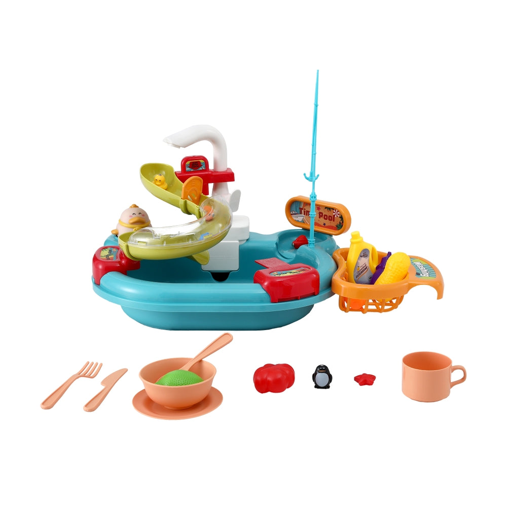 Keezi Kids Pretend Play Kitchen Sink