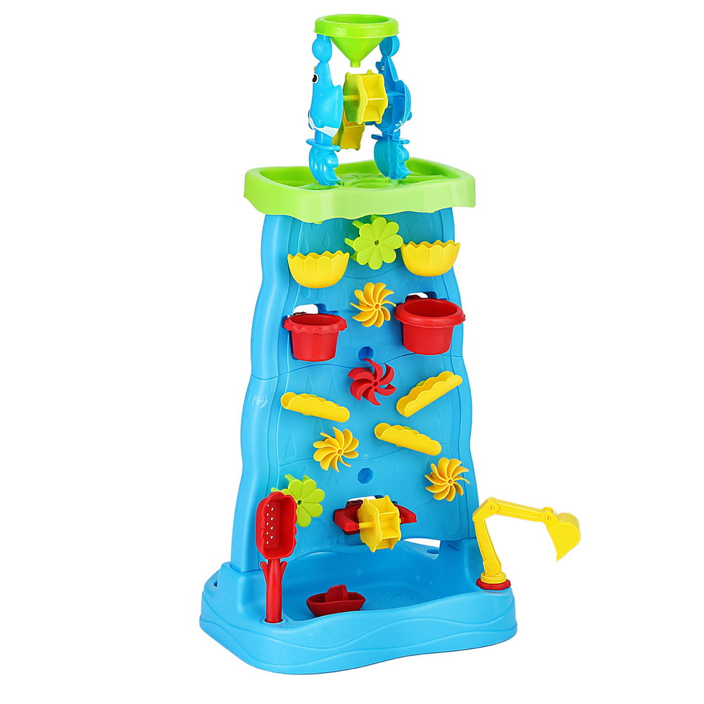 Keezi Kids Sand and Water Table Waterfall Wall Sandpit Toys Beach